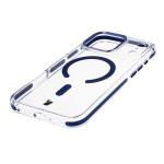 Carcasa Bizon Marco compatibila cu iPhone 17 Pro Max, Transparent / Albastru 4 - lerato.ro
