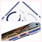 Carcasa Bizon Marco compatibila cu iPhone 17 Pro Max, Transparent / Albastru 8 - lerato.ro