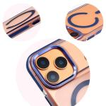 Carcasa Bizon Marco compatibila cu iPhone 17 Pro Max, Transparent / Albastru 9 - lerato.ro