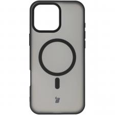 Huse si carcase iPhone 16 Pro Max, Carcasa Bizon MatteO cu MagSafe compatibila cu iPhone 16 Pro Max, Negru, lerato.ro