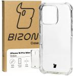 Carcasa Bizon Salpa compatibila cu iPhone 16 Pro Max, Transparent 3 - lerato.ro