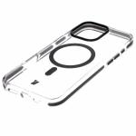 Carcasa Bizon Marco compatibila cu iPhone 16 Pro Max, Transparent / Negru 4 - lerato.ro