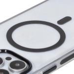 Carcasa Bizon Marco compatibila cu iPhone 16 Pro Max, Transparent / Negru 6 - lerato.ro