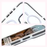 Carcasa Bizon Marco compatibila cu iPhone 16 Pro Max, Transparent / Negru 8 - lerato.ro