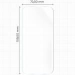 Set 2 folii protectie Bizon Hydrogel compatibile cu iPhone 16 Pro Max, Transparent 3 - lerato.ro