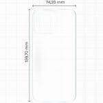 Set 2 folii protectie pentru spatele telefonului Bizon Hydrogel compatibile cu iPhone 16 Pro Max, Transparent 3 - lerato.ro