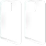 Set 2 folii protectie pentru spatele telefonului Bizon Hydrogel compatibile cu iPhone 16 Pro Max, Transparent 5 - lerato.ro