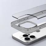 Carcasa Bizon Halo compatibila cu iPhone 16 Pro Max, Transparent / Negru 4 - lerato.ro