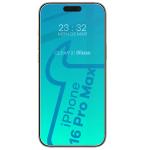 Set protectie 4in1 Bizon Glass Clear Pack, 3 folii sticla ecran + 1 folie sticla camera foto, compatibil cu iPhone 16 Pro Max, Transparent 4 - lerato.ro