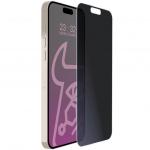 Folie sticla securizata Bizon Glass Mule Shadow Privacy compatibila cu iPhone 16 Pro Max, Negru 6 - lerato.ro