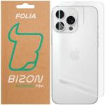 Folie protectie pentru spatele telefonului Bizon Hydrogel compatibila cu iPhone 16 Pro Max, Transparent 4 - lerato.ro