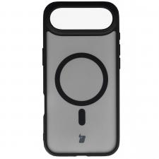 Carcasa Bizon MatteO cu MagSafe compatibila cu iPhone 17 Air, Negru