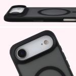 Carcasa Bizon MatteO cu MagSafe compatibila cu iPhone 17 Air, Negru 5 - lerato.ro