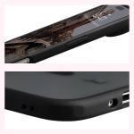 Carcasa Bizon MatteO cu MagSafe compatibila cu iPhone 17 Air, Negru 7 - lerato.ro