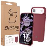 Carcasa Bizon Soft compatibila cu iPhone 17 Air, Dark Purple 8 - lerato.ro