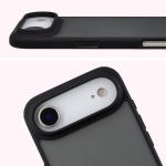 Carcasa Bizon Angelo compatibila cu iPhone 17 Air, Transparent / Negru 4 - lerato.ro