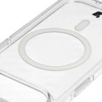 Carcasa Bizon CrystalO cu MagSafe compatibila cu iPhone 17 Air, Transparent 4 - lerato.ro