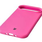 Carcasa Bizon Soft compatibila cu iPhone 17 Air, Fucsia 4 - lerato.ro