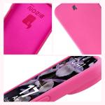 Carcasa Bizon Soft compatibila cu iPhone 17 Air, Fucsia 7 - lerato.ro