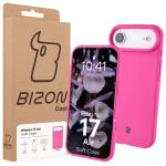 Carcasa Bizon Soft compatibila cu iPhone 17 Air, Fucsia 8 - lerato.ro