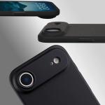 Carcasa Bizon Shell compatibila cu iPhone 17 Air, Negru 5 - lerato.ro