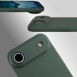 Carcasa Bizon Shell compatibila cu iPhone 17 Air, Verde 5 - lerato.ro