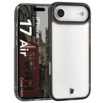 Carcasa Bizon Halo compatibila cu iPhone 17 Air, Transparent / Negru 3 - lerato.ro