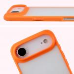 Carcasa Bizon Angelo compatibila cu iPhone 17 Air, Transparent / Portocaliu 4 - lerato.ro