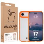 Carcasa Bizon Angelo compatibila cu iPhone 17 Air, Transparent / Portocaliu 7 - lerato.ro