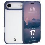 Carcasa Bizon Angelo compatibila cu iPhone 17 Air, Transparent / Albastru 3 - lerato.ro