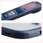 Carcasa Bizon Angelo compatibila cu iPhone 17 Air, Transparent / Albastru 5 - lerato.ro