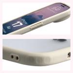 Carcasa Bizon Angelo compatibila cu iPhone 17 Air, Transparent / Bej 5 - lerato.ro