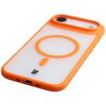 Carcasa Bizon MatteO cu MagSafe compatibila cu iPhone 17 Air, Portocaliu 7 - lerato.ro