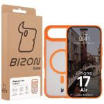 Carcasa Bizon MatteO cu MagSafe compatibila cu iPhone 17 Air, Portocaliu 8 - lerato.ro