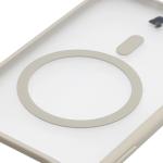 Carcasa Bizon MatteO cu MagSafe compatibila cu iPhone 17 Air, Bej 4 - lerato.ro