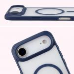 Carcasa Bizon MatteO cu MagSafe compatibila cu iPhone 17 Air, Albastru 5 - lerato.ro