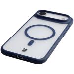 Carcasa Bizon MatteO cu MagSafe compatibila cu iPhone 17 Air, Albastru 7 - lerato.ro