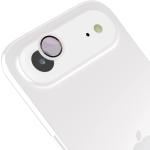 Folie sticla camera foto Bizon Glass Snap Lens compatibila cu iPhone 17 Air, Alb 2 - lerato.ro
