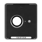 Folie sticla camera foto Bizon Glass Snap Lens compatibila cu iPhone 17 Air, Alb 3 - lerato.ro