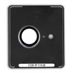 Folie sticla camera foto Bizon Glass Snap Lens compatibila cu iPhone 17 Air, Albastru 3 - lerato.ro