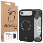 Carcasa Bizon Soft cu MagSafe compatibila cu iPhone 17 Air, Negru 9 - lerato.ro