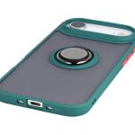 Carcasa Bizon Hybrid Ring compatibila cu iPhone 17 Air, Verde 6 - lerato.ro