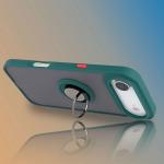 Carcasa Bizon Hybrid Ring compatibila cu iPhone 17 Air, Verde 7 - lerato.ro