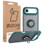 Carcasa Bizon Hybrid Ring compatibila cu iPhone 17 Air, Verde 8 - lerato.ro
