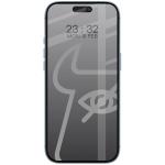 Folie sticla securizata Bizon Glass Edge Shadow Privacy compatibila cu iPhone 17 Air, Negru 2 - lerato.ro