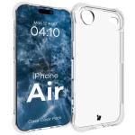 Kit protectie 2 in 1 BizonMobile Clear Pack, 1x carcasa, 2x folie sticla display, compatibil cu iPhone 17 Air, Transparent 4 - lerato.ro