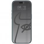 Folie sticla securizata Bizon Glass Clear Shadow Privacy compatibila cu iPhone 17 Air, Negru 2 - lerato.ro