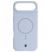 Carcasa Bizon Soft cu MagSafe compatibila cu iPhone 17 Air, Albastru