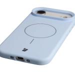Carcasa Bizon Soft cu MagSafe compatibila cu iPhone 17 Air, Albastru 4 - lerato.ro