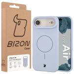 Carcasa Bizon Soft cu MagSafe compatibila cu iPhone 17 Air, Albastru 9 - lerato.ro
